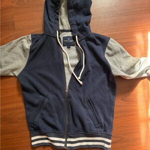 American Eagle Outfitters Navy and Gray Kids Jacket